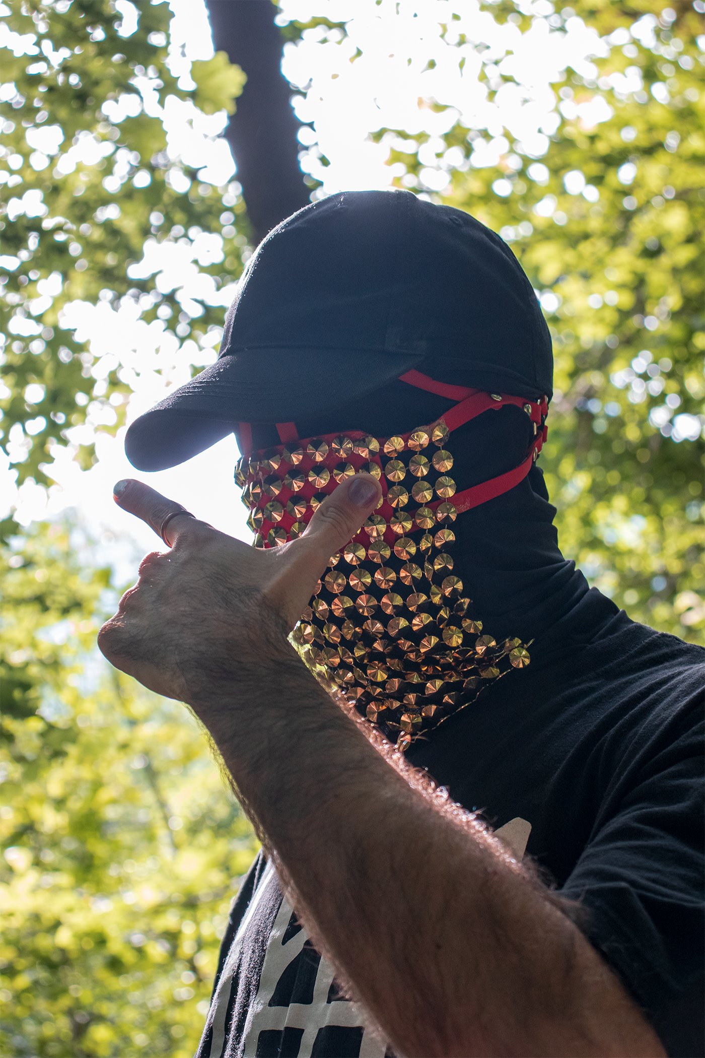 Lukrø&nbsp;retratado por Yous en los bosques de Lecco, Italia (2023)